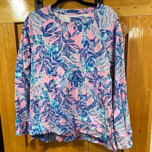 Lilly Pulitzer Beachcomber Sweatshirt Size Large
